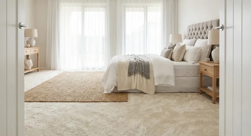 Carpet flooring installation