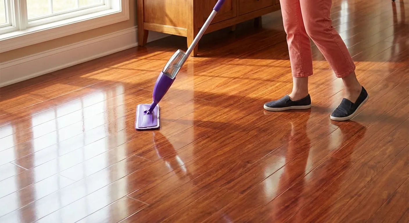 Caring for laminate flooring